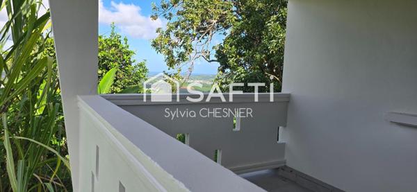 Vue mer et calme assuré sur les hauteurs du François