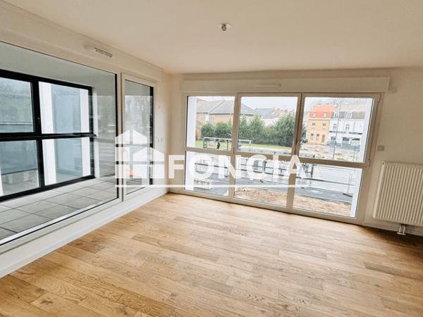 Location Appartement 2 pièces 48 m² - AVENUE DE BOLLAERT Lens 62300
