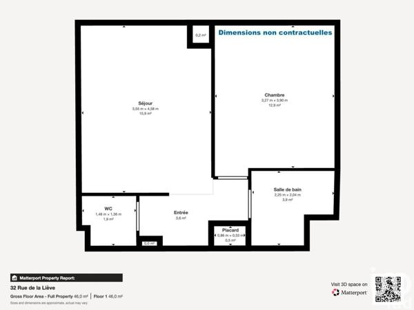 Location appartement 2 pièces 40 m² Clermont-Ferrand