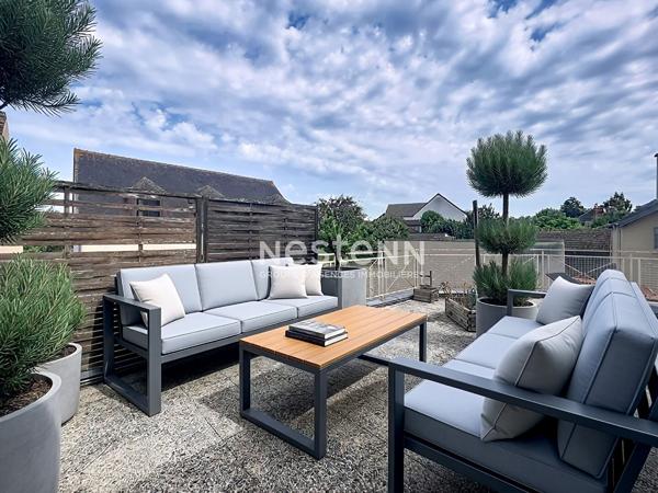 Saint-Fargeau Village - Duplex  2 chambres avec terrasse et place de parking privative - Proches commerces, gare RER D, écoles