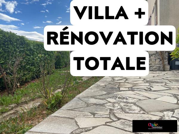 Villa à rénover, gros potentiel
