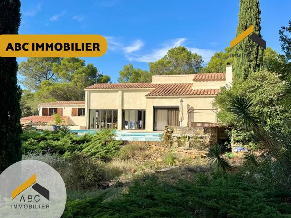 Uchaux (84100) Maison d'architecte de 205M2 en plein calme