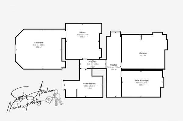 Maison de caractère, 5 chambres, grange et grand jardin clos