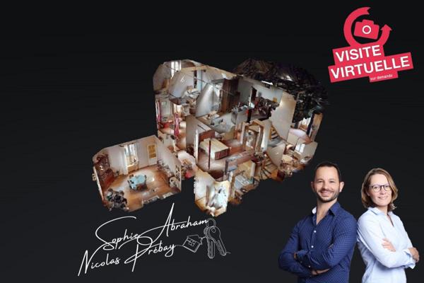 Maison de caractère, 5 chambres, grange et grand jardin clos