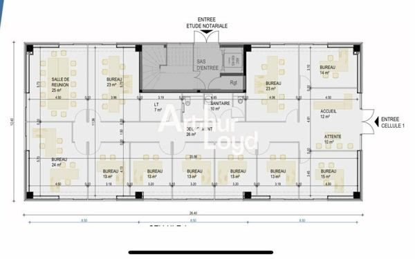 Location bureaux 268 m² Les Arcs-sur-Argens proche A8
