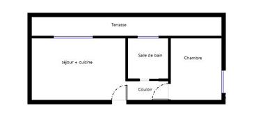 Appartement à vendre 2 pièces 24 m² Cagnes-sur-Mer