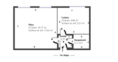 Appartement à vendre 1 pièce 26 m² Bourg-la-Reine