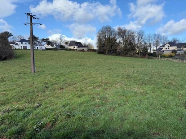 TERRAIN ENTIEREMENT CONSTRUCTIBLE DE 2097 M2 A SAINT THURIAU