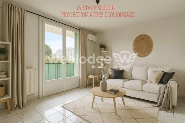 Appartement à vendre 4 pièces de 68 m² à Le Pontet