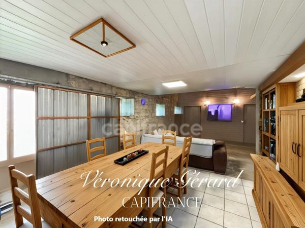 IDEAL INVESTISSEMENT MAISON EN PIERRE SUR environ 1700 M2 DE TERRAIN