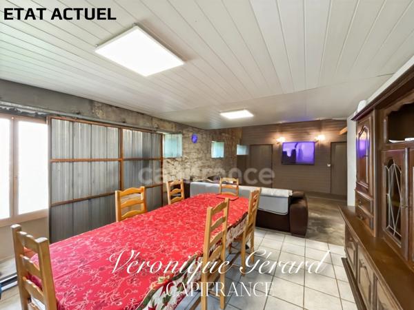IDEAL INVESTISSEMENT MAISON EN PIERRE SUR environ 1700 M2 DE TERRAIN