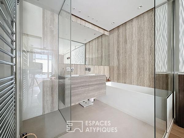 Ancien atelier d’artiste aménagé en loft familial d’exception – Wagram-Pereire