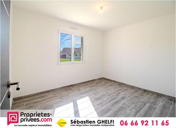 belle maison de plain-pied avec 3 chambres-cellier-garage