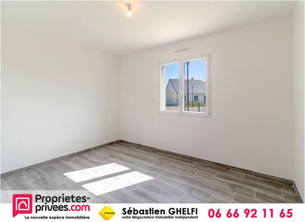 belle maison de plain-pied avec 3 chambres-cellier-garage