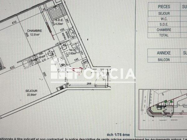 À vendre Appartement 2 pièces 41.21 m² - Amiens 80000