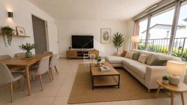Appartement RDC T3 Fonbeauzard 62 m2 - terrasse - 2 parking sous-sol