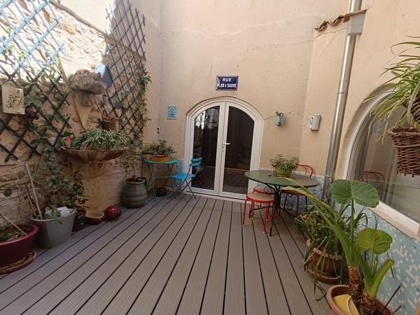 Maison de ville 178 m² avec patio