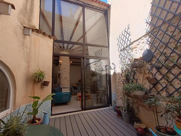 Maison de ville 178 m² avec patio