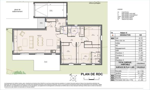 Maison à vendre  4 pièces - 103,50 m2 MAZAN - 84