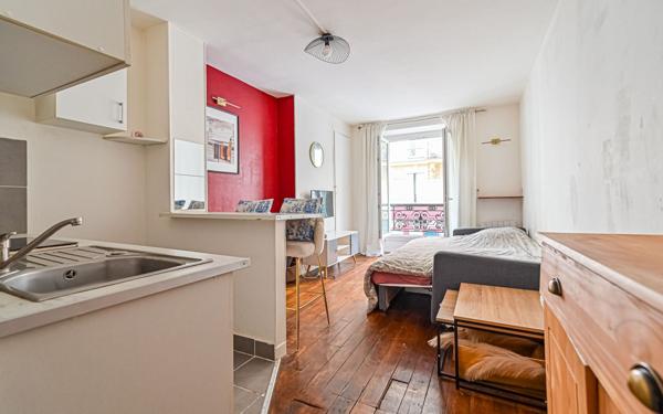 Appartement à vendre    1 pièce • 25,25 m2 Paris 9