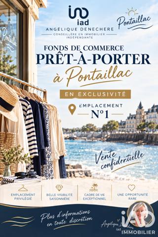 Habillement, Textile​ à vendre 40 m² Royan