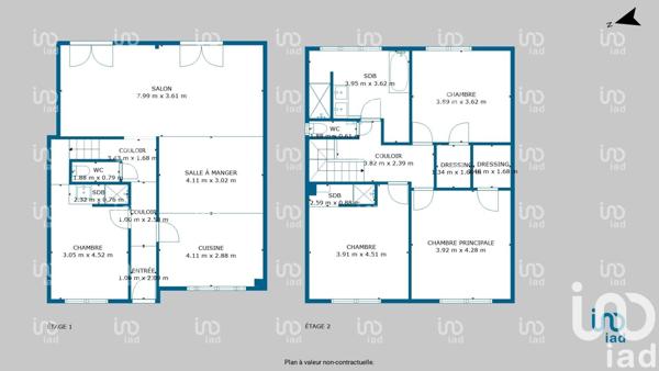 Maison à vendre 5 pièces 150 m² Sainte-Marie-de-Ré