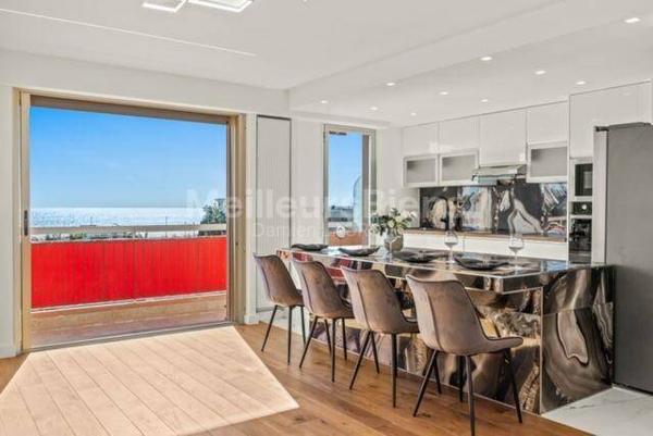 Appartement entièrement rénové vue mer