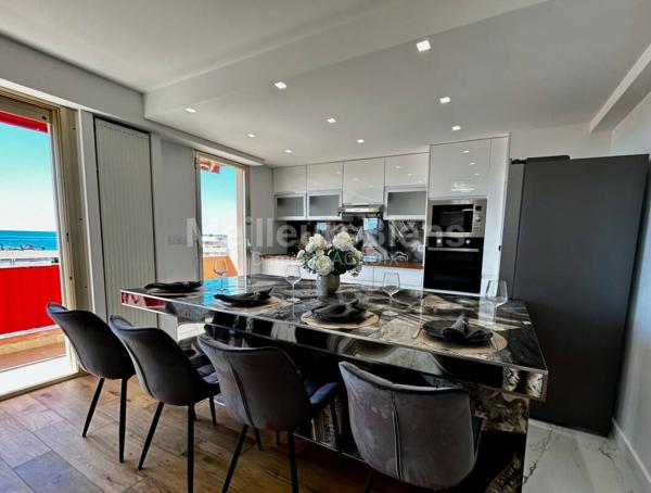 Appartement entièrement rénové vue mer