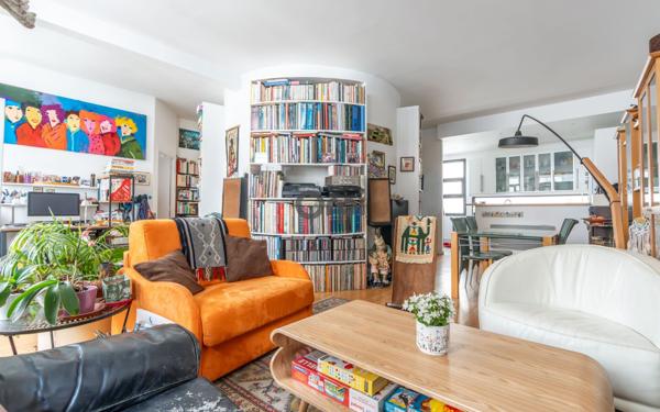 Appartement à vendre    3 pièces • 72,78 m2 Paris 20