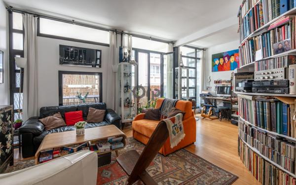 Appartement à vendre    3 pièces • 72,78 m2 Paris 20