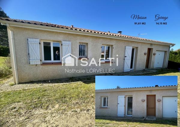 Maison 4 pièces à Brax (47)