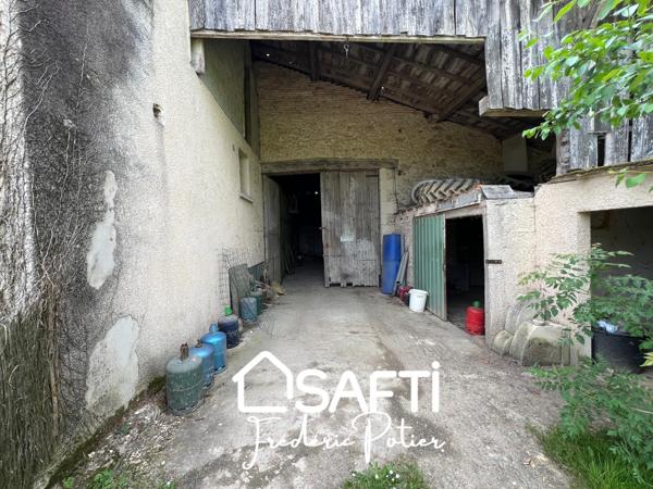 Corps de ferme avec 4 chambres et un fort potentiel