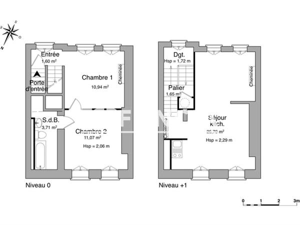 Location Appartement 3 pièces 54.76 m² - 14 RUE GUSTAVE SIMON Nancy 54000