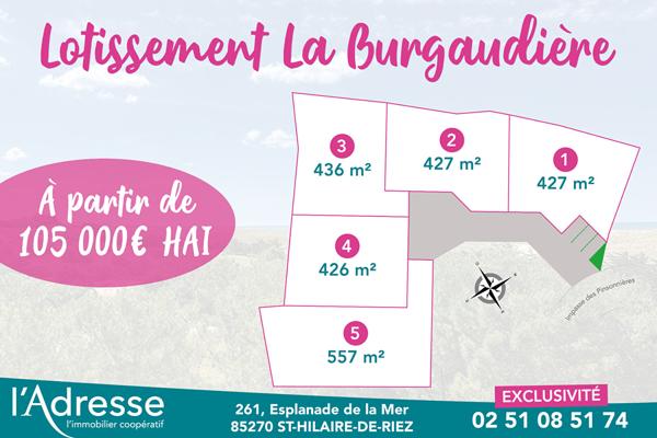 Terrain Saint Jean De Monts 427 m2