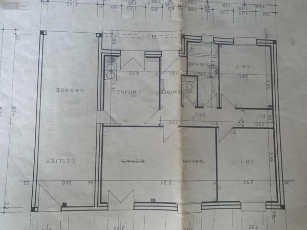 Maison à vendre à Buzançais dans l'Indre (36500), ref : 1051992