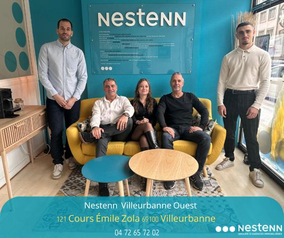 Appartement Villeurbanne T3 de 70.55m² avec Balcon