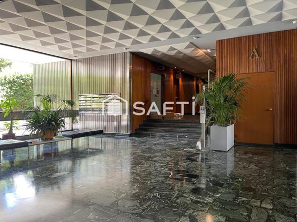 48m² 2 Pièces avec grand Balcon au Calme sans vis à vis