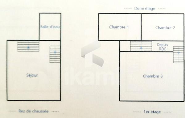 Immeuble de 154 m²