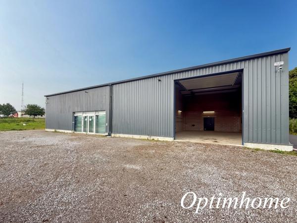 À LOUER – LOCAL D’ACTIVITÉ INDÉPENDANT DE 483 M² SUR 2 188 M² DE TERRAIN – RESSONS-SUR-MATZ (60)