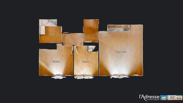 Appartement Le Mee Sur Seine 3 pièce(s) 55.21 m2