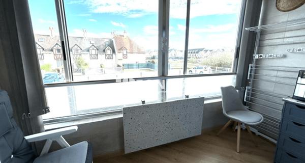 À vendre Appartement 2 pièces 38.14 m² - Courseulles-sur-mer 14470