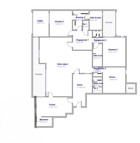 Appartement
         6 pièces
        - 166 m² 396 000 € *