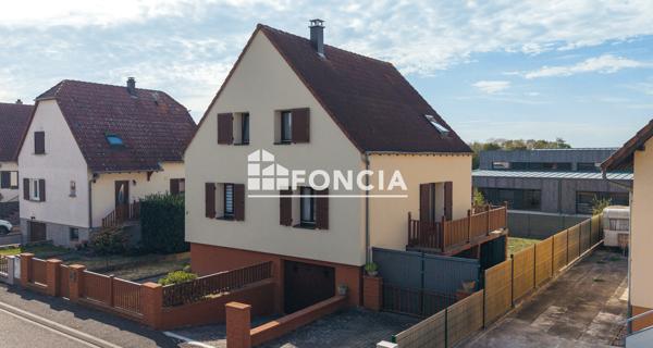 À vendre Maison 5 pièces 103 m² - Entzheim 67960