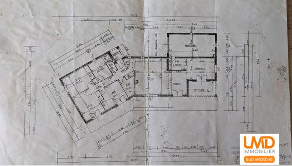 Villa 3 chambres, terrasse, jardin, garage