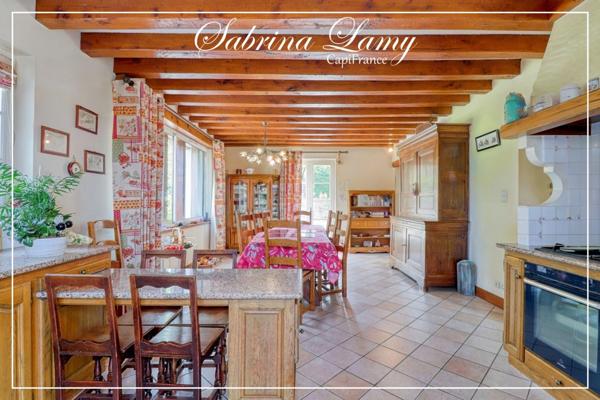 ✨ À Vendre : Élégante Propriété de Prestige en Pierre Meulière - 214 m² sur 2508 m² de Terrain - 5 chambres✨