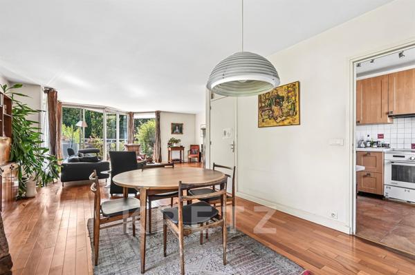 Appartement familial 5P face au Parc des Couronnes à Bécon