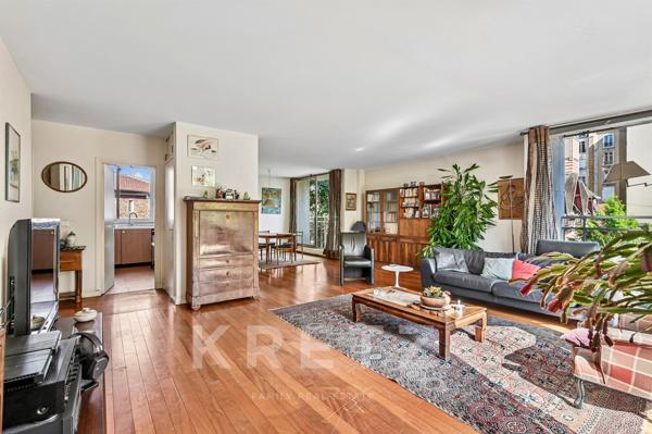Appartement familial 5P face au Parc des Couronnes à Bécon