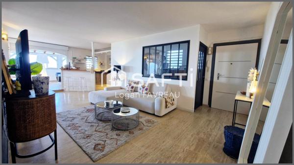 Appartement T3 de standing dans Route de Didier - Vue mer