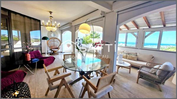 Appartement T3 de standing dans Route de Didier - Vue mer