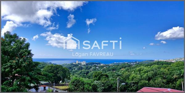 Appartement T3 de standing dans Route de Didier - Vue mer